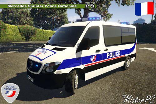 Mercedes Sprinter Police Nationale